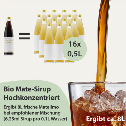 Bio Mate Sirup Geröstet – hochkonzentriert, ergibt 8L