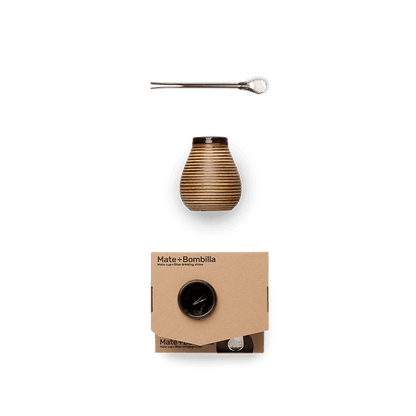 Kalbasse keramik + edelstahl Bombilla 